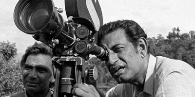 Satyajit Ray behind the camera