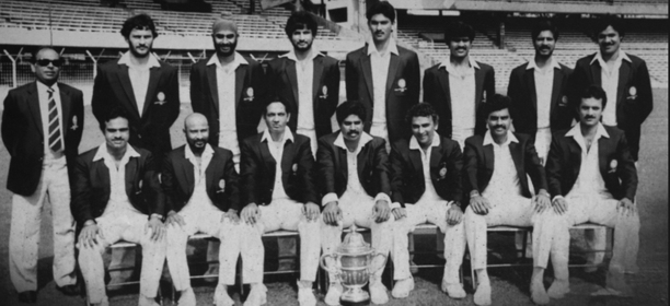 1983 World Cup winner team India