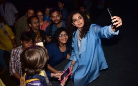 Parvathy with Audiences