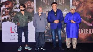 Sonu Nigam, J P Dutta, Anu Malik and Javed Akhtar at Paltan Musical Night