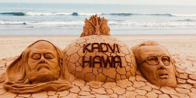 Kadvi Hawa Sand Art